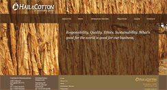 Desktop Screenshot of hailcotton.com